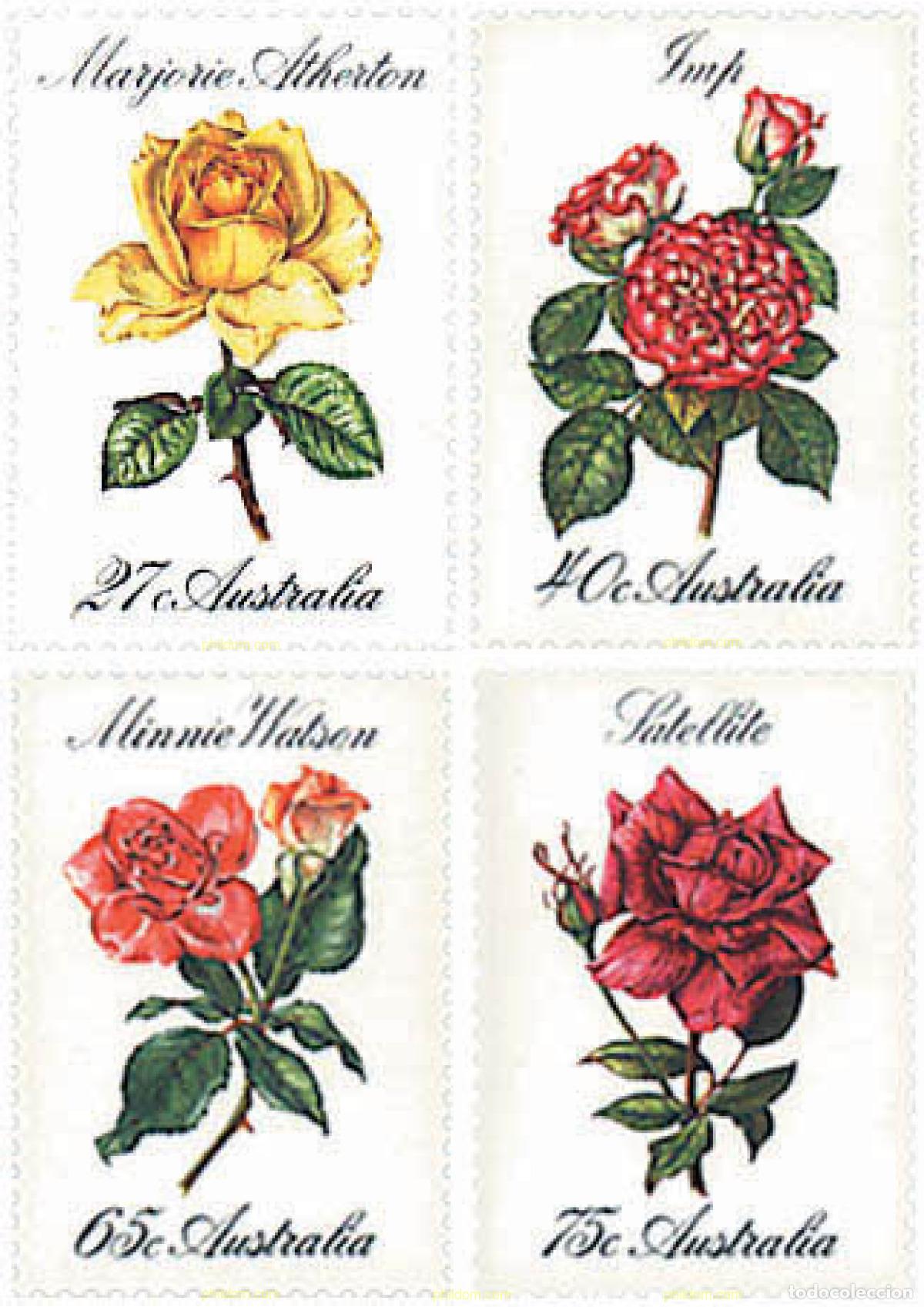 Sellos: 99398 MNH AUSTRALIA 1982 ROSAS