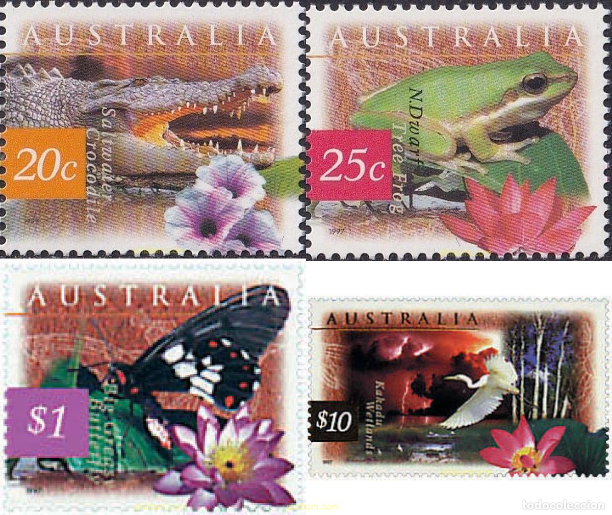 Sellos: 82048 MNH AUSTRALIA 1997 FAUNA Y FLORA AUSTRALIANA