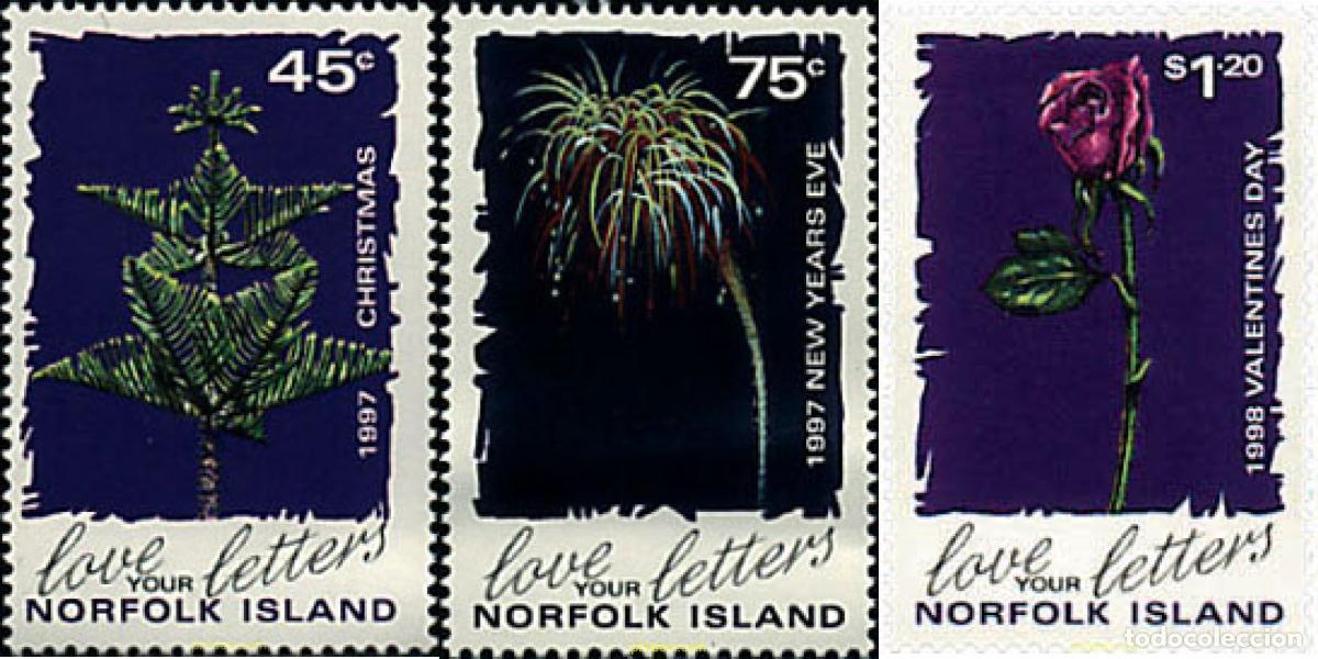 Sellos: 94842 MNH NORFOLK 1997 FIESTAS