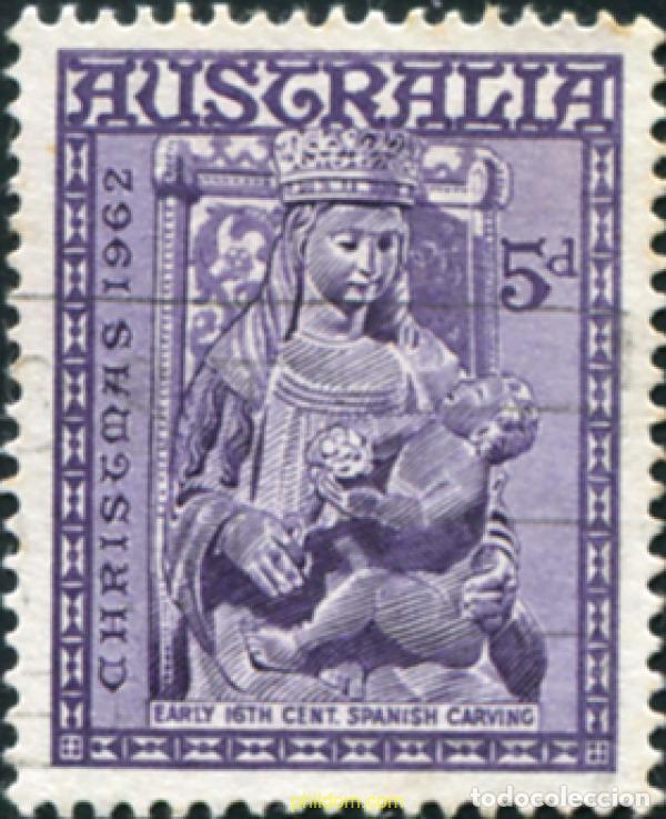 Sellos: 789654 USED AUSTRALIA 1962 NAVIDAD