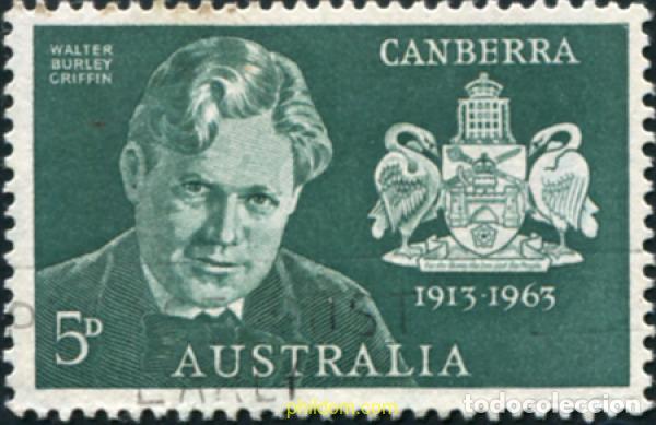 Sellos: 789657 USED AUSTRALIA 1963 50 ANIVERSARIO DE CANBERRA