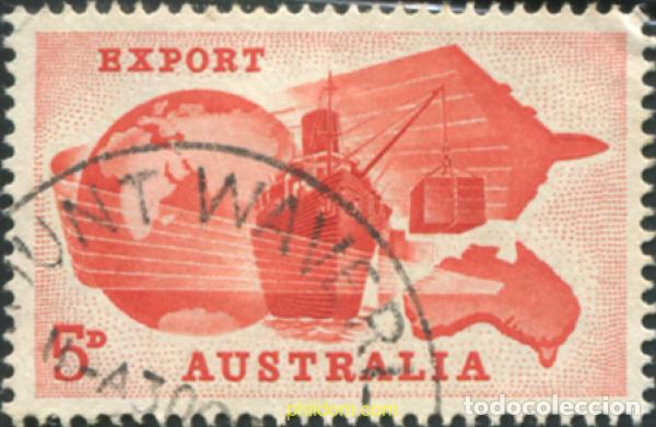 Sellos: 789555 USED AUSTRALIA 1963 EXPORTACIONES