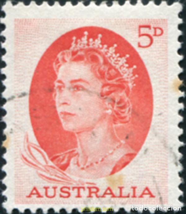 Sellos: 789665 USED AUSTRALIA 1963 SERIE BASICA