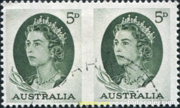 Sellos: 789664 USED AUSTRALIA 1963 SERIE BASICA