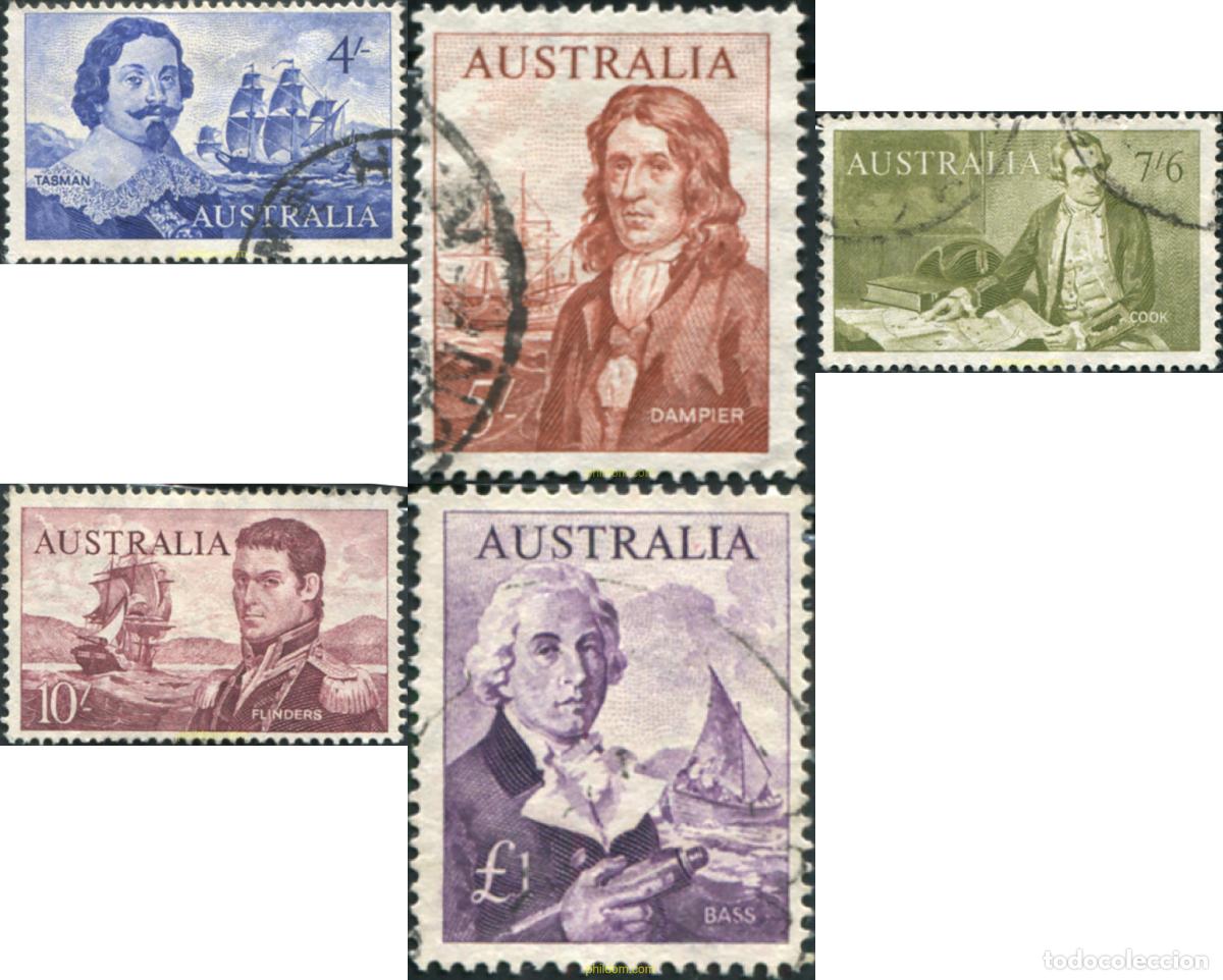 Sellos: 211660 USED AUSTRALIA 1963 NAVEGANTES