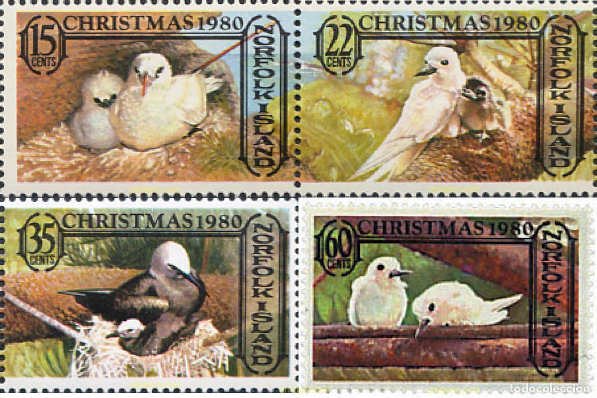 Sellos: 44842 MNH NORFOLK 1980 NAVIDAD
