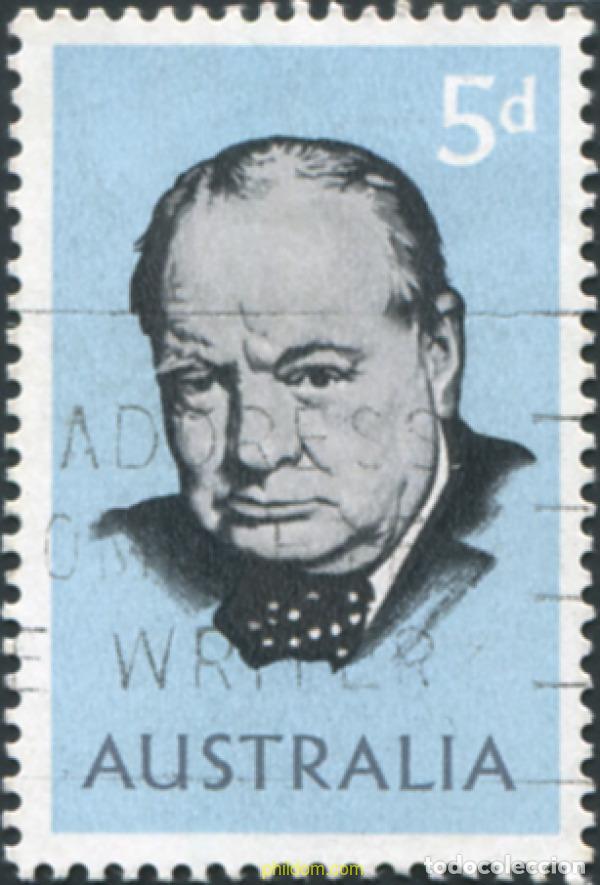 Sellos: 789678 USED AUSTRALIA 1965 MUERTE DE WINSTON CHURCHILL