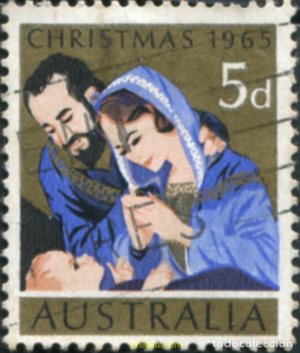 Sellos: 789683 USED AUSTRALIA 1965 NAVIDAD