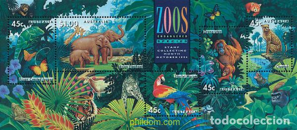 Sellos: 98464 MNH AUSTRALIA 1994 ESPECIES EN PELIGRO