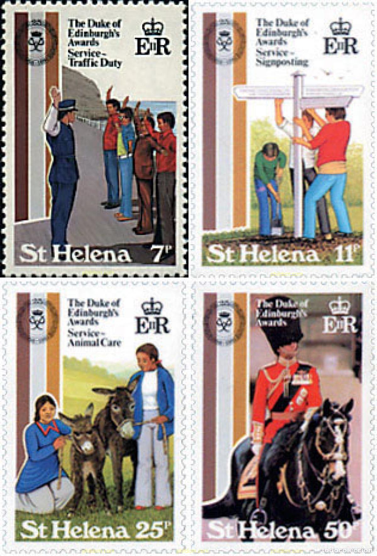 Sellos: 41581 MNH SANTA ELENA 1981 25 ANIVERSARIO DEL PREMIO DUQUE DE EDIMBURGO