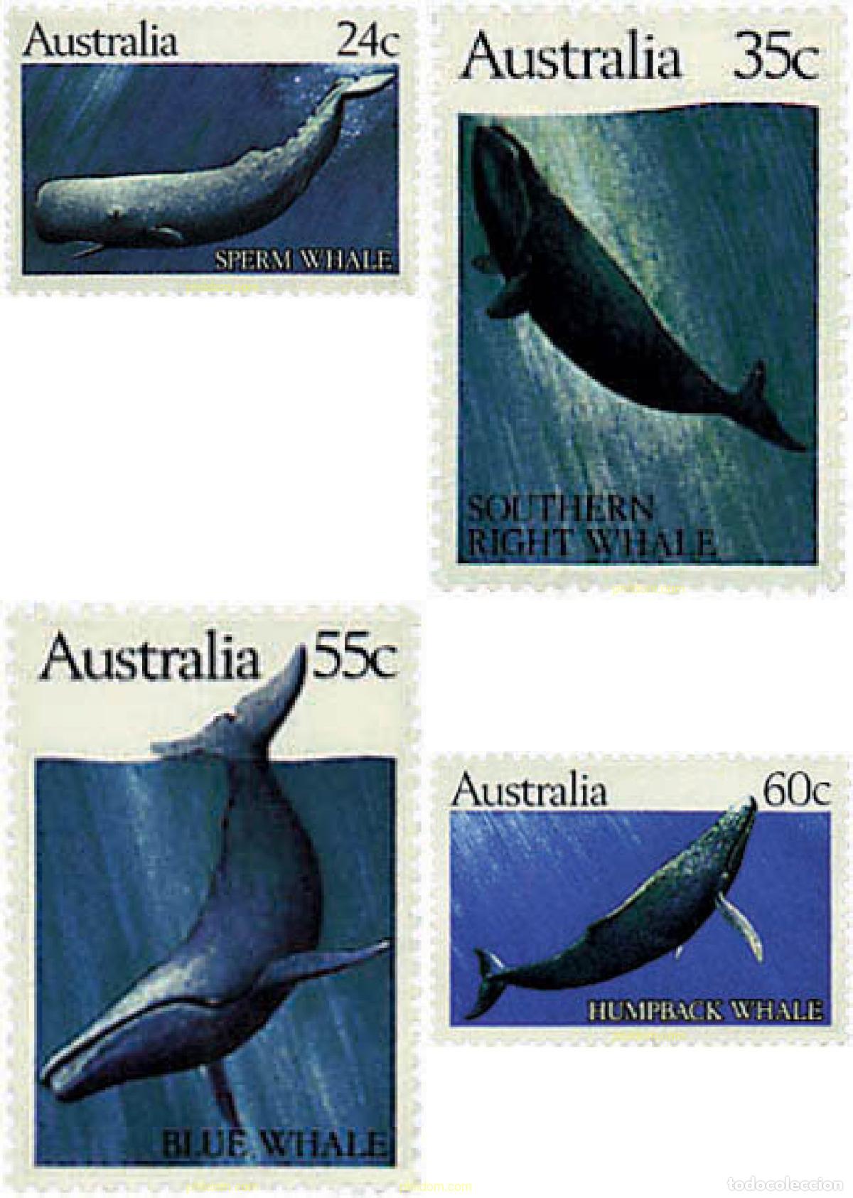 Sellos: 42995 MNH AUSTRALIA 1982 BALLENAS