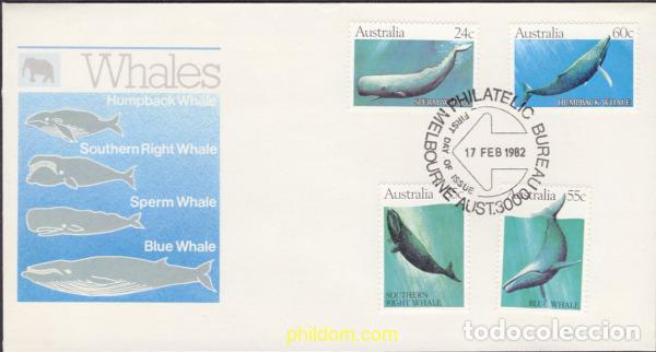 Sellos: 400717 MNH AUSTRALIA 1982 BALLENAS
