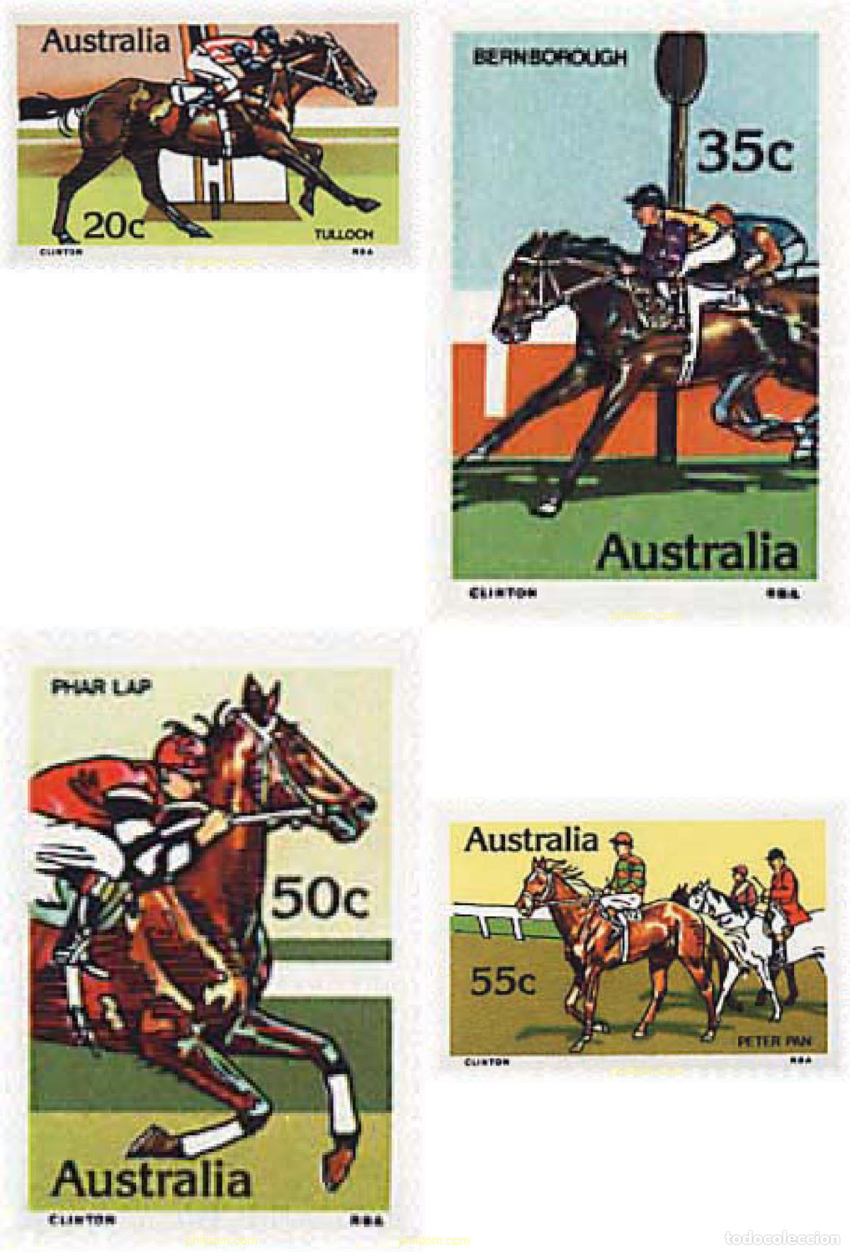 Sellos: 42979 MNH AUSTRALIA 1978 CABALLOS DE CARRERAS