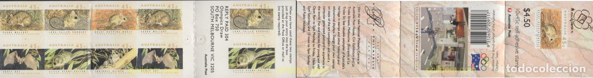 Sellos: 645242 MNH AUSTRALIA 1992 FAUNA EN PELIGRO DE EXTINCION