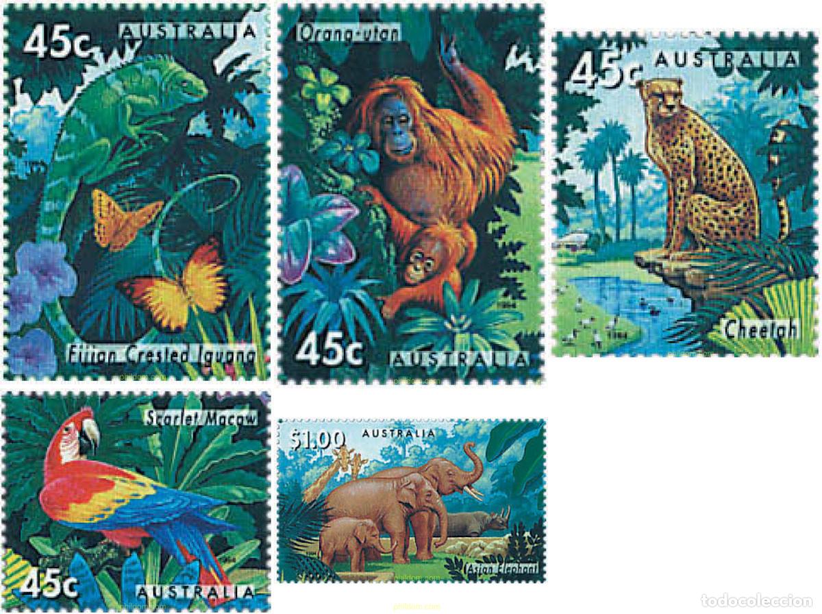Sellos: 98463 MNH AUSTRALIA 1994 ESPECIES EN PELIGRO