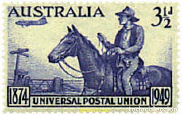 Sellos: 42927 MNH AUSTRALIA 1949 75 ANIVERSARIO DE LA UPU