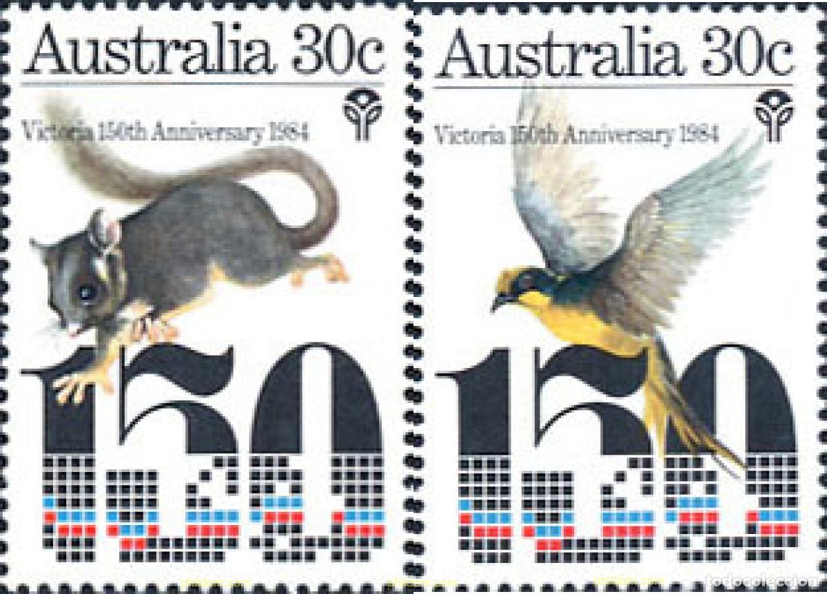 Sellos: 43005 MNH AUSTRALIA 1984 150 ANIVERSARIO DEL ESTADO DE VICTORIA