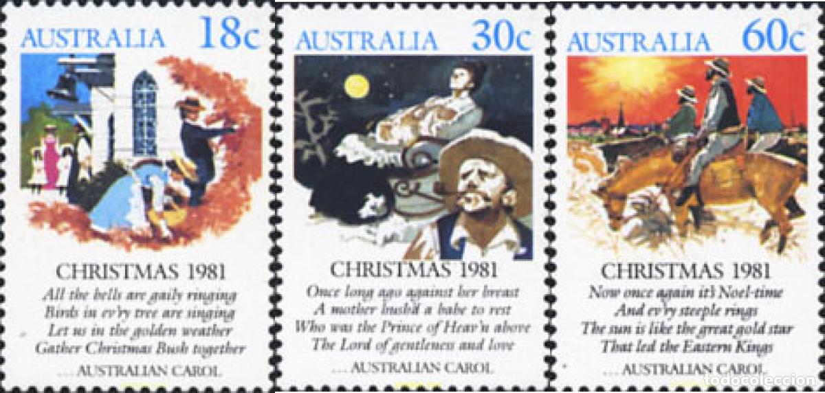 Sellos: 42992 MNH AUSTRALIA 1981 CANTOS DE NAVIDAD