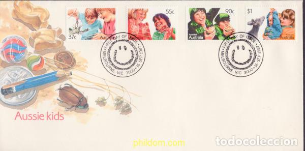 Sellos: 402967 MNH AUSTRALIA 1987 NI&Ntilde;OS AUSTRALIANOS