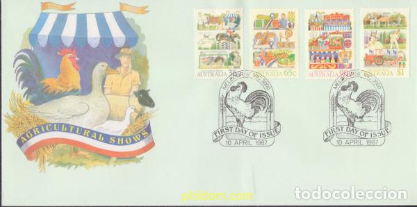 Sellos: 402964 MNH AUSTRALIA 1987 ASPECTOS DE LA AGRICULTURA AUSTRALIANA