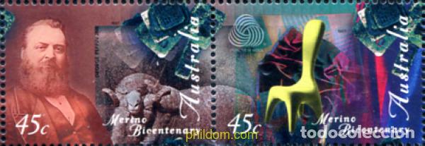Sellos: 284749 MNH AUSTRALIA 1997 200 ANIVERSARIO DE LAS OVEJAS MERINO EN AUSTRALIA