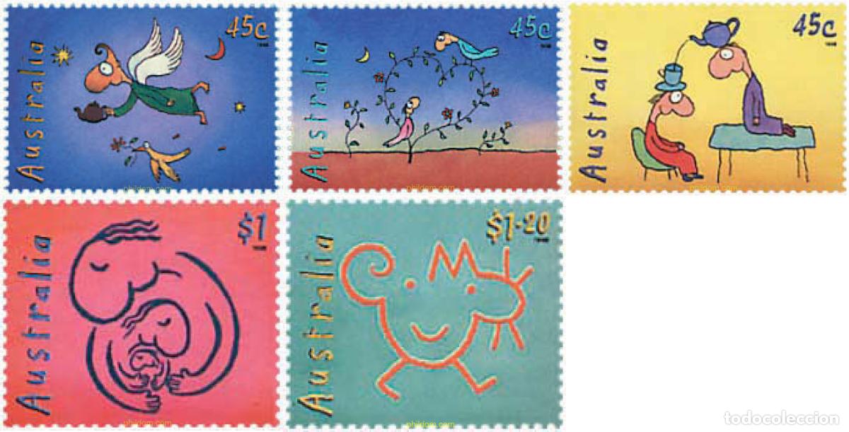Sellos: 39707 MNH AUSTRALIA 1998 CARICATURAS DE M. LEUNIG