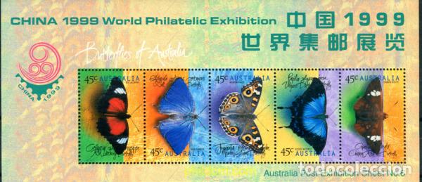 Sellos: 8606 MNH AUSTRALIA 1998 MARIPOSAS DE AUSTRALIA