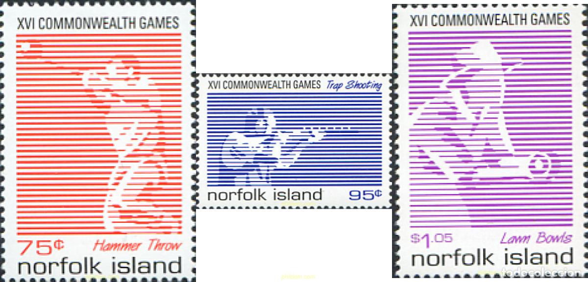 Sellos: 37877 MNH NORFOLK 1998 XVI JUEGOS DEPORTIVOS DE LA COMMONWEALTH