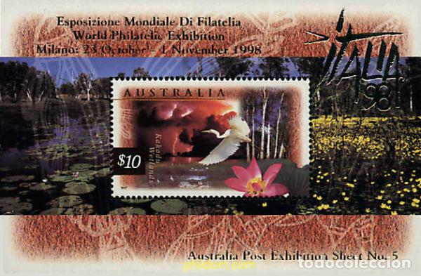 Sellos: 98466 MNH AUSTRALIA 1998 ITALIA 98. EXPOSICION FILATELICA INTERNACIONAL