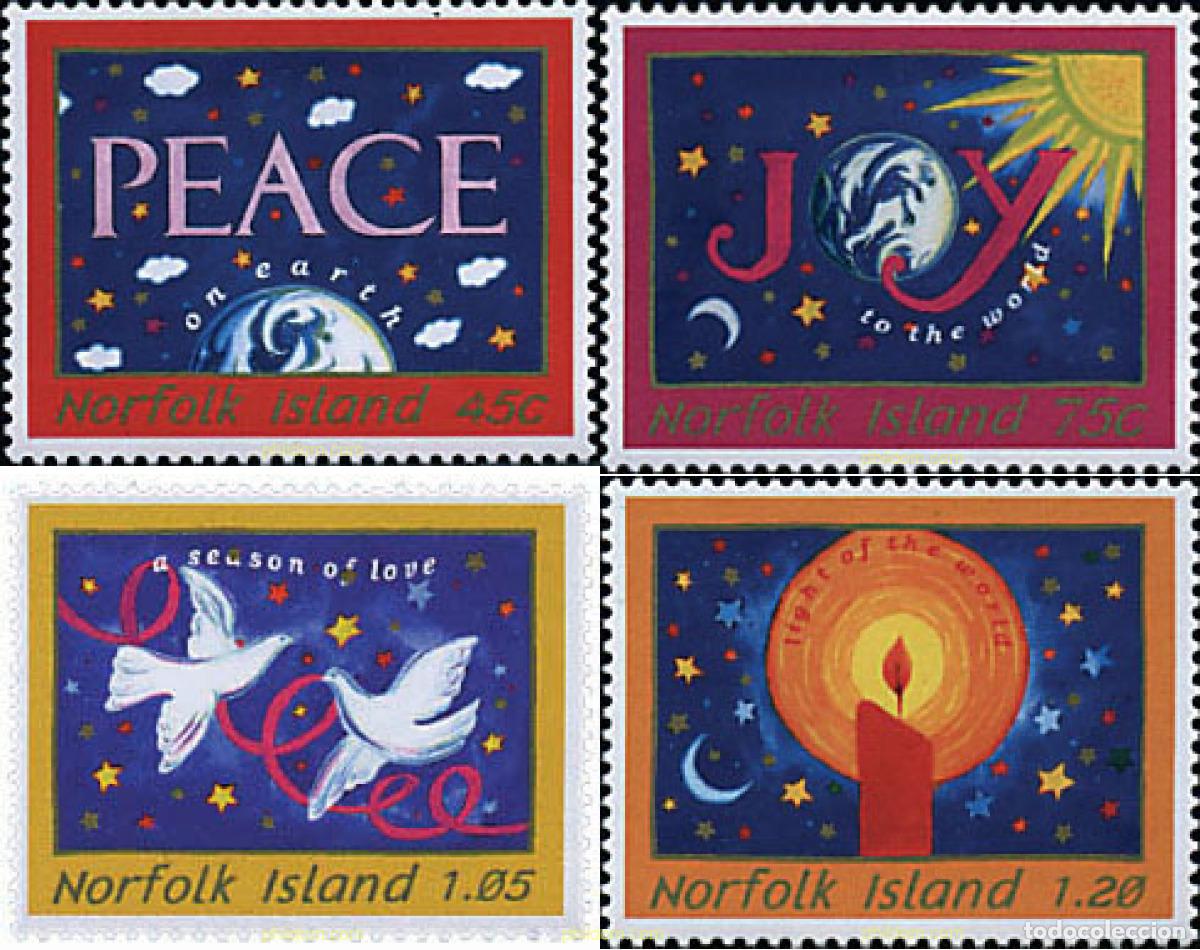 Sellos: 37868 MNH NORFOLK 1998 NAVIDAD