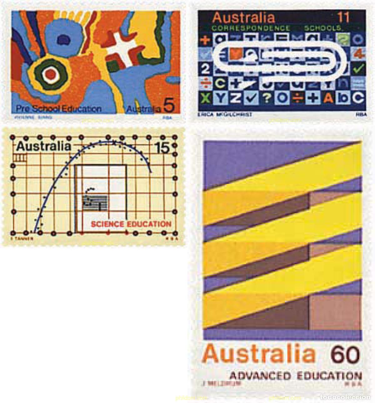 Sellos: 42959 MNH AUSTRALIA 1974 LA EDUCACION EN AUSTRALIA