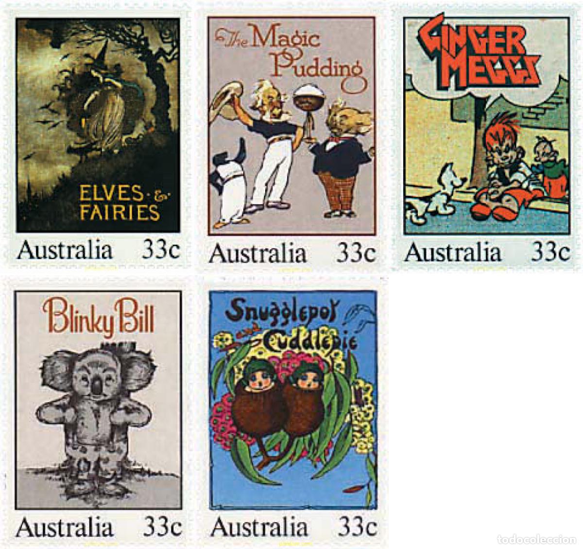 Sellos: 50671 MNH AUSTRALIA 1985 CUENTOS INFANTILES