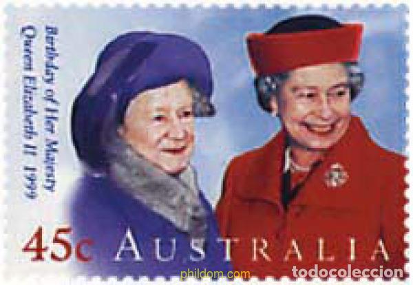 Sellos: 57052 MNH AUSTRALIA 1999 ANIVERSARIO DE LA REINA ISABEL II