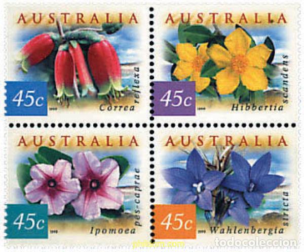 Sellos: 6260 MNH AUSTRALIA 1999 FLORES DEL LITORAL