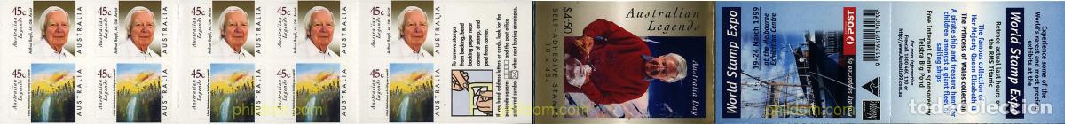 Sellos: 2862 MNH AUSTRALIA 1999 DIA NACIONAL. LEYENDAS AUSTRALIANAS