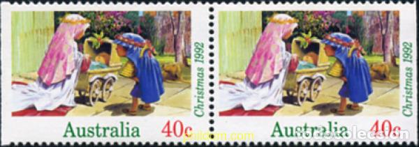 Sellos: 1306 MNH AUSTRALIA 1992 NAVIDAD