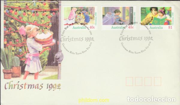 Sellos: 412457 MNH AUSTRALIA 1992 NAVIDAD