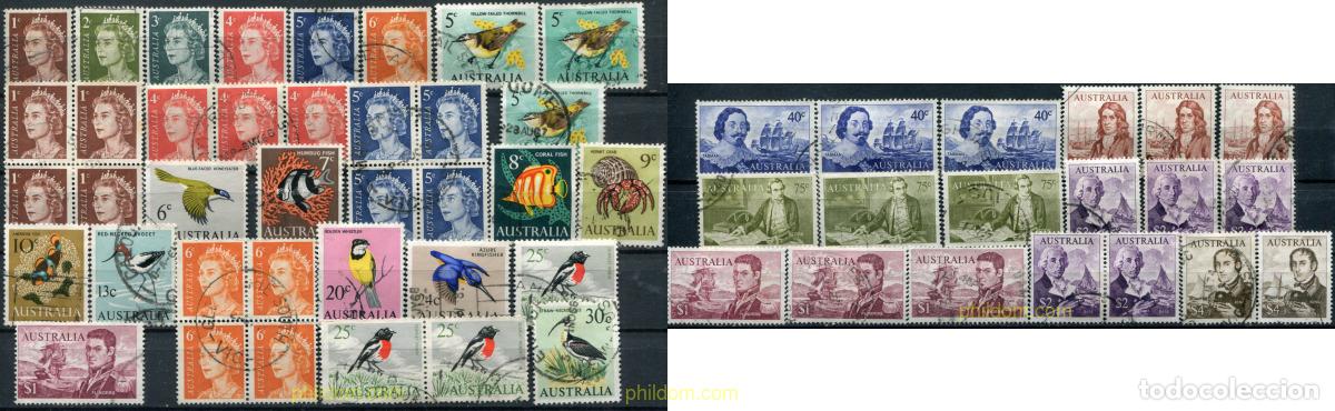 Sellos: 790139 USED AUSTRALIA 1966 MOTIVOS VARIOS