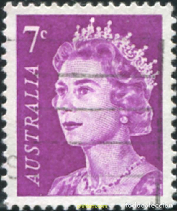 Sellos: 790140 USED AUSTRALIA 1971 REINA ISABEL II