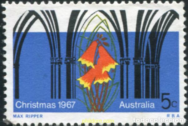 Sellos: 790149 USED AUSTRALIA 1967 NAVIDAD