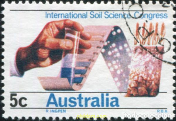 Sellos: 790152 USED AUSTRALIA 1968 CONGRESO INTERNACIONAL PARA LA PROTECCION DE LA TIERRA