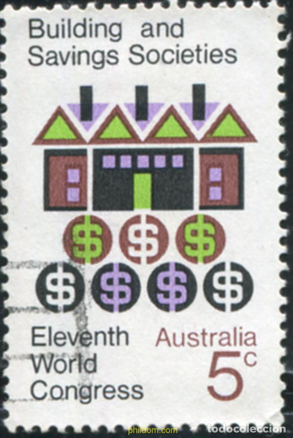 Sellos: 790156 USED AUSTRALIA 1968 11 CONGRESO DE LA UNION INTERNACIONAL DE ASOCIACIONES PARA LA CONSTRUCCI