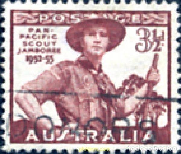 Sellos: 273569 USED AUSTRALIA 1952 JAMBOREE DEL PACIFICO