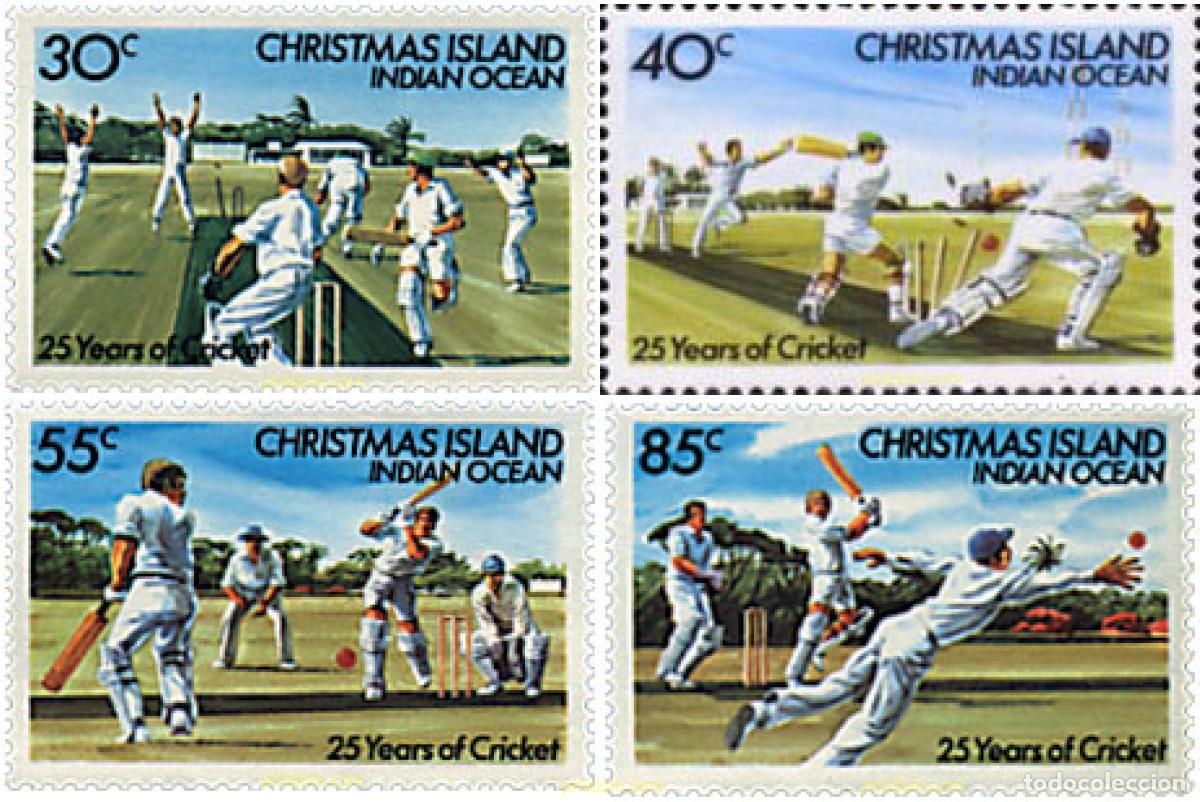 Sellos: 45978 MNH CHRISTMAS 1984 25 ANIVERSARIO DEL CRICKET