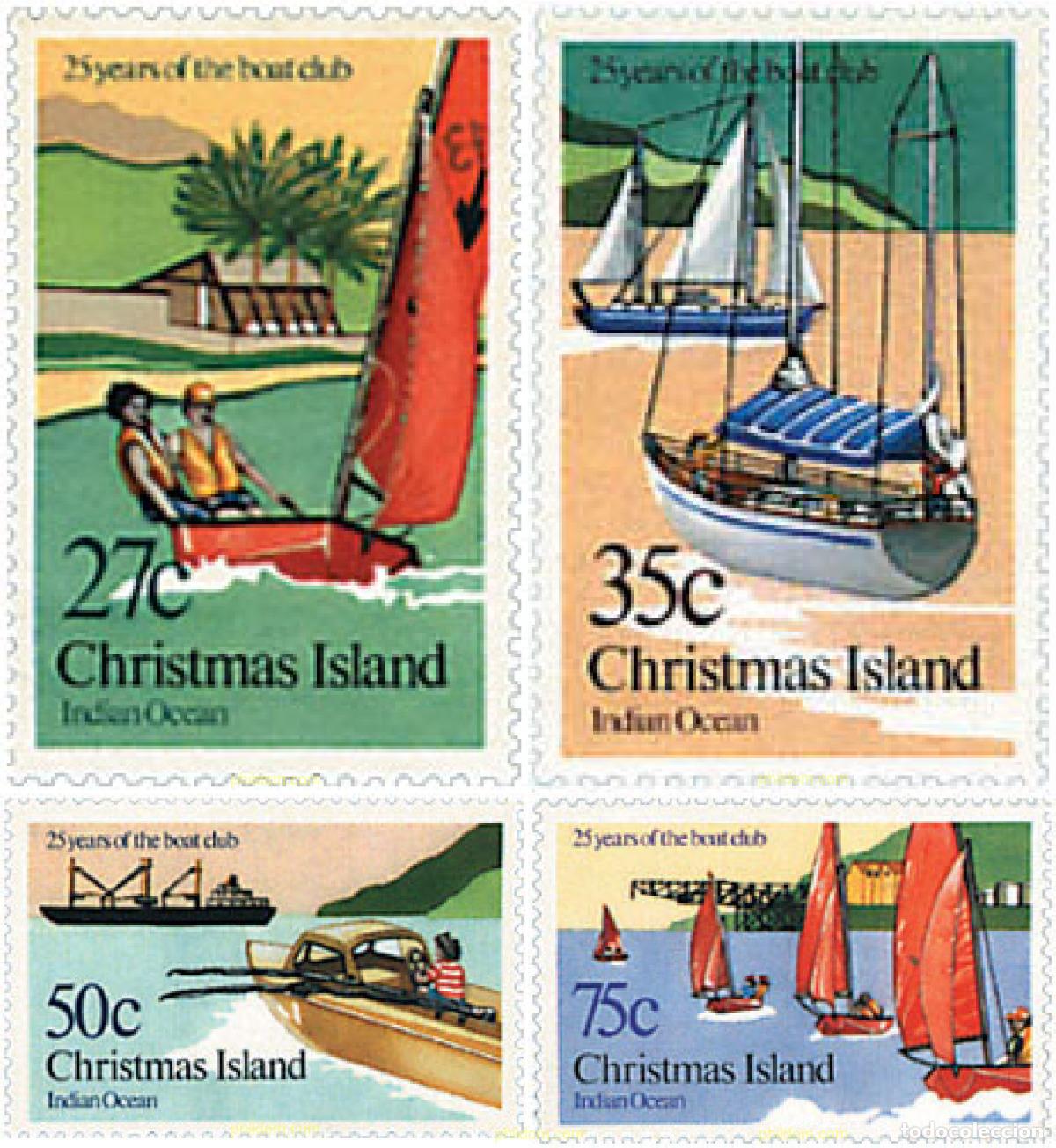 Sellos: 45976 MNH CHRISTMAS 1983 125 ANIVERSARIO DEL CLUB NAUTICO
