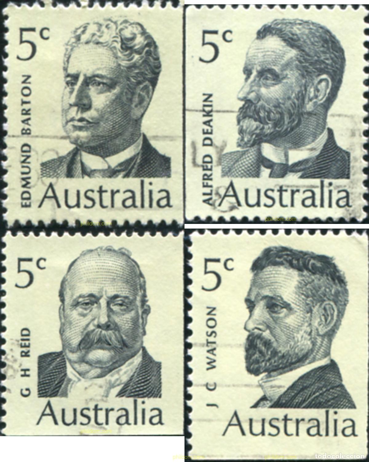 Sellos: 790193 USED AUSTRALIA 1969 MOTIVOS VARIOS