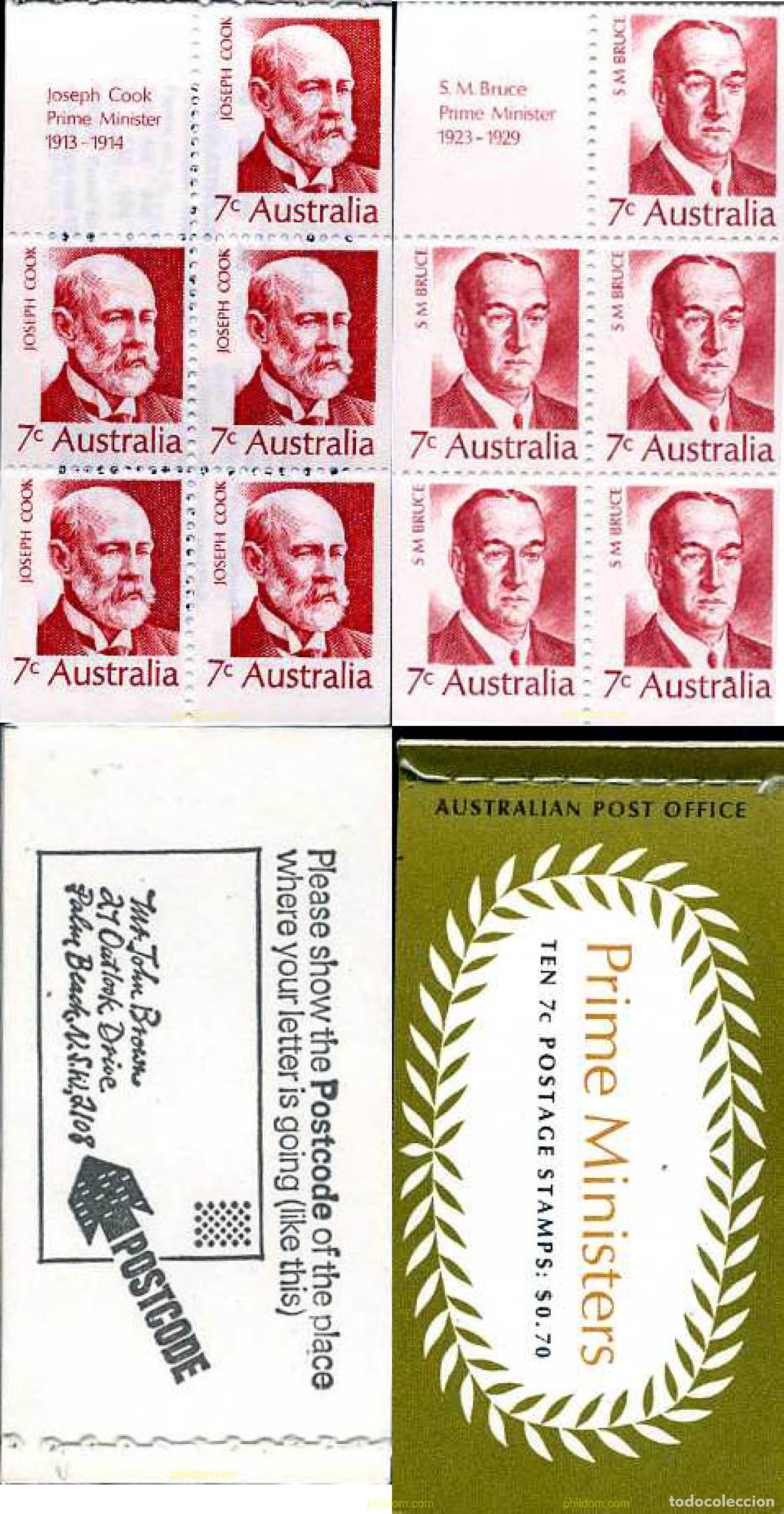 Sellos: 161238 MNH AUSTRALIA 1972 MOTIVOS VARIOS