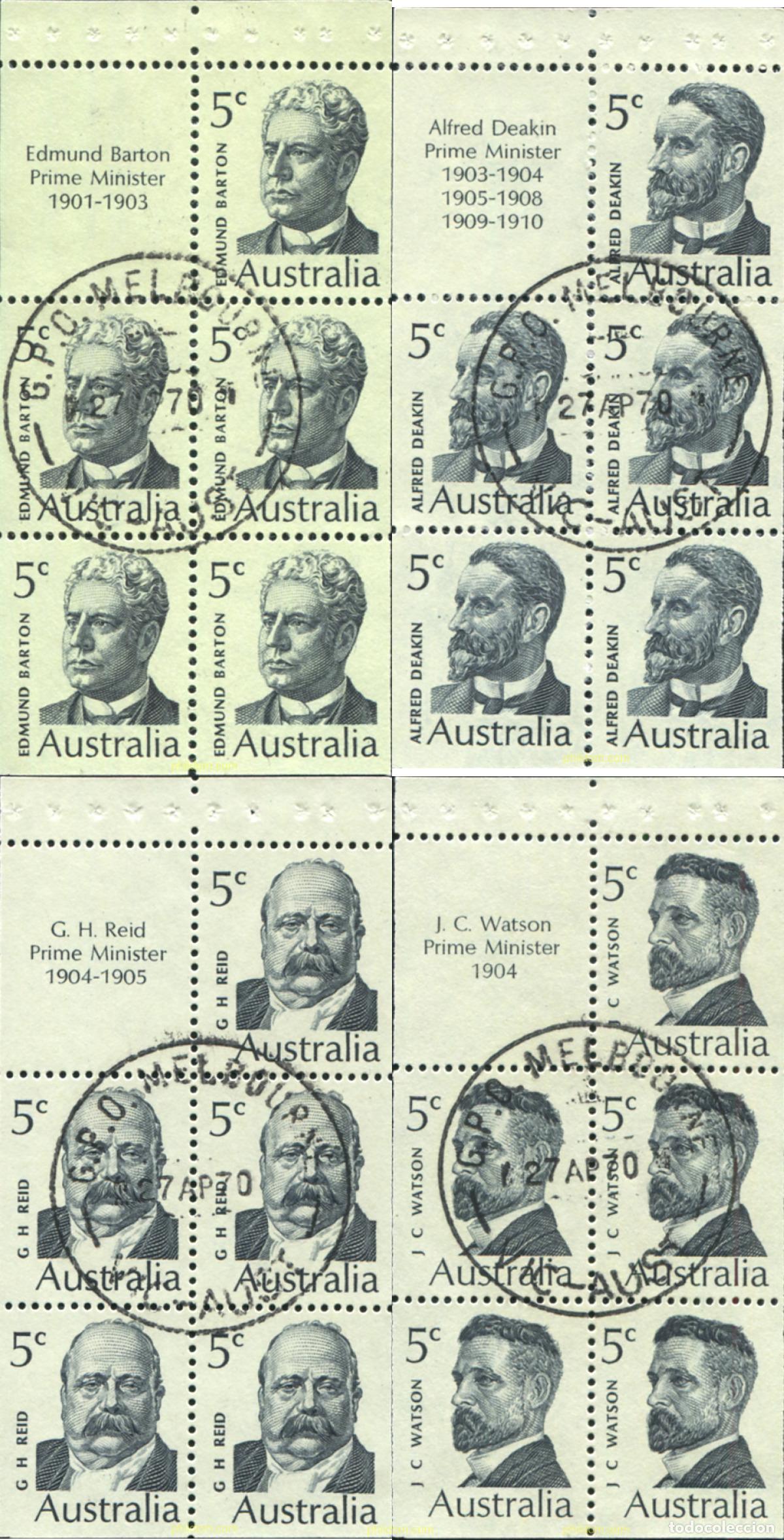 Sellos: 790199 USED AUSTRALIA 1969 MOTIVOS VARIOS