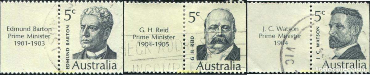 Sellos: 790200 USED AUSTRALIA 1969 MOTIVOS VARIOS