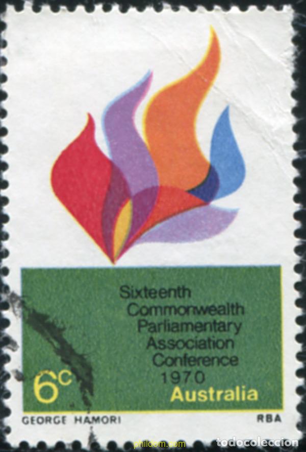 Sellos: 790213 USED AUSTRALIA 1970 16 CONFERENCIA PARLAMENTARIA DE LA COMMONWEALTH EN CANBERRA